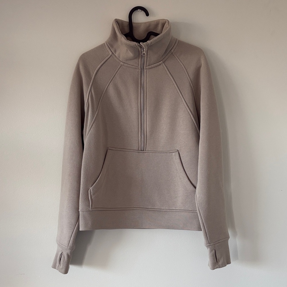 Danskin Beige 1/4 Zip